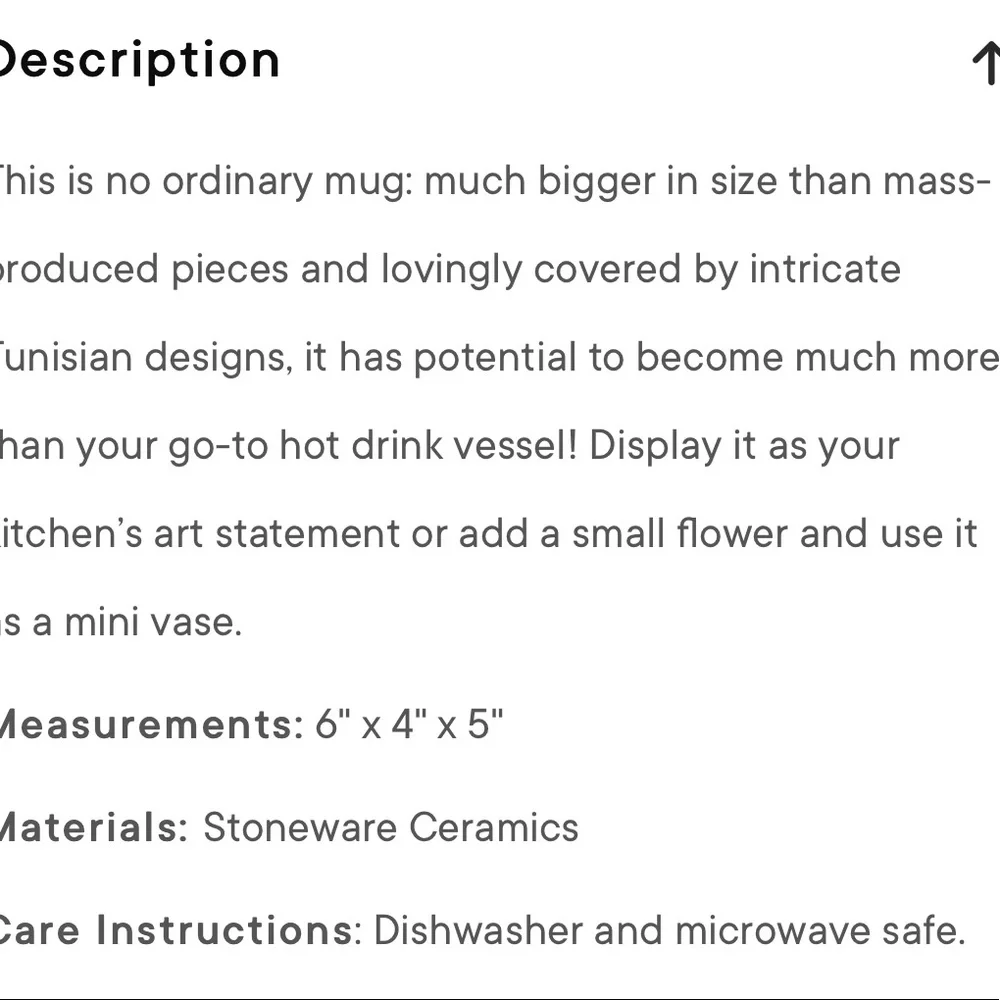 Stoneware Ceramic Mug